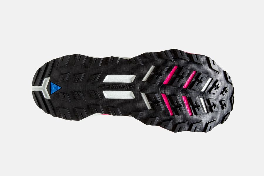 Brooks Israel Divide 2 Trail Running Shoes Womens - Black/Pink - IBE-036745